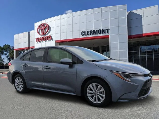 Certified Used 2023 Blue Toyota LE image 1