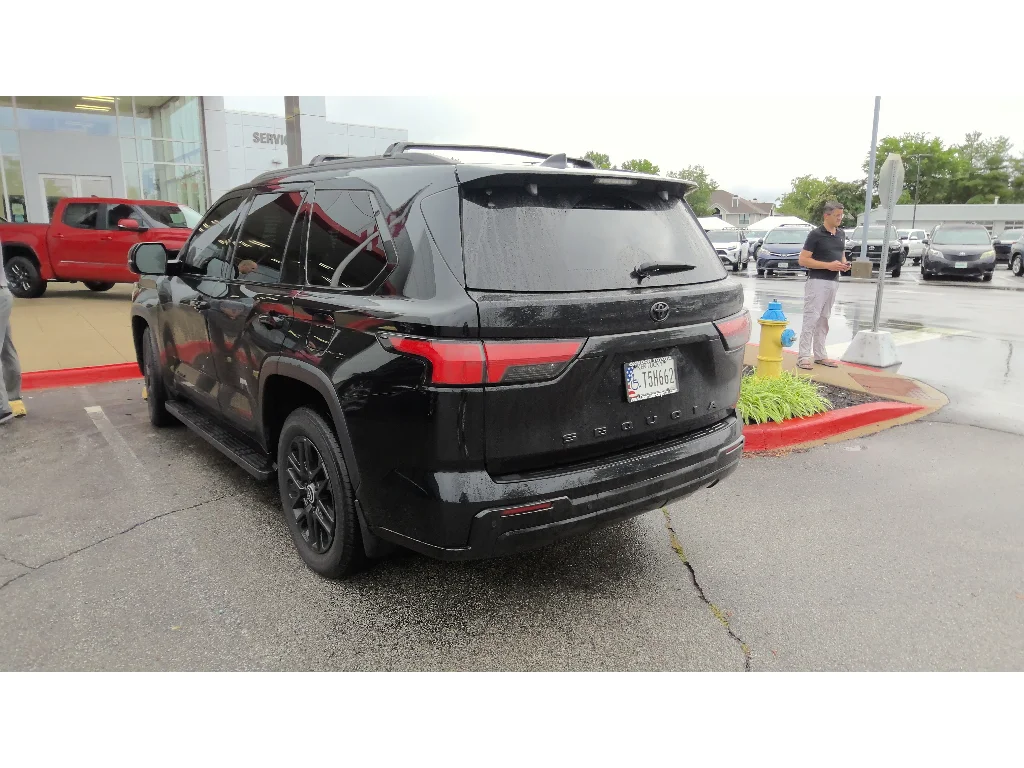 Used 2024 Midnight Black Metallic Toyota Limited image 3