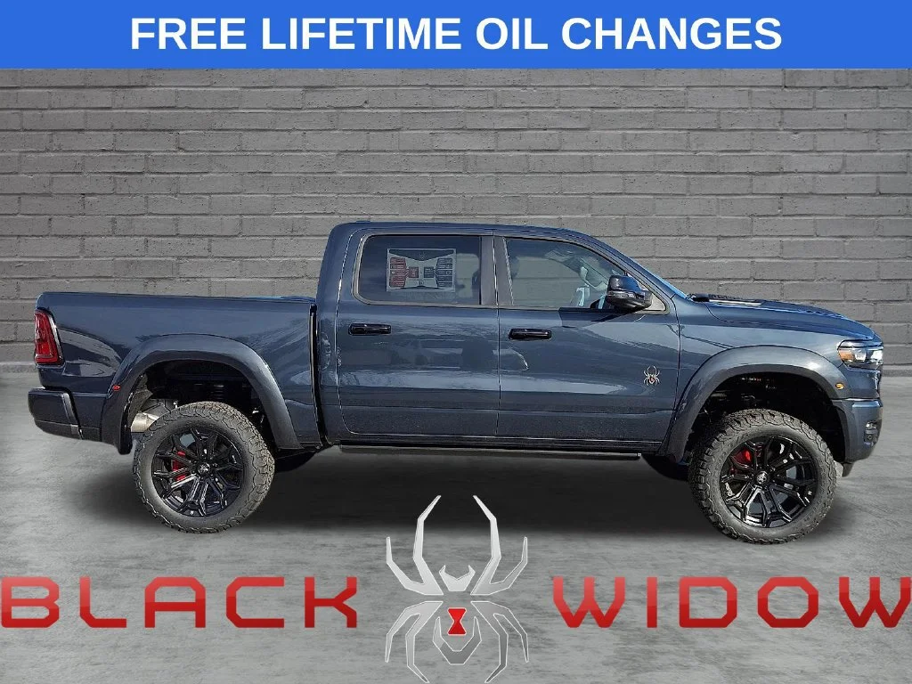 New 2026 Forged Blue Metallic Exterior Paint RAM Big Horn image 9