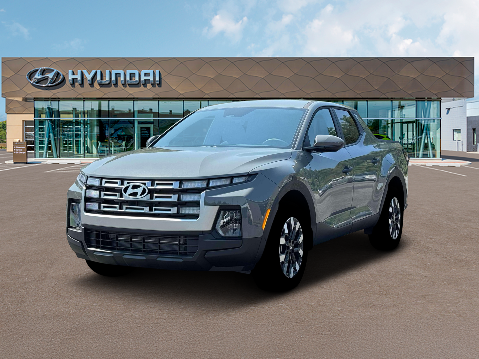 New 2026 Gray Hyundai SE AWD image 1