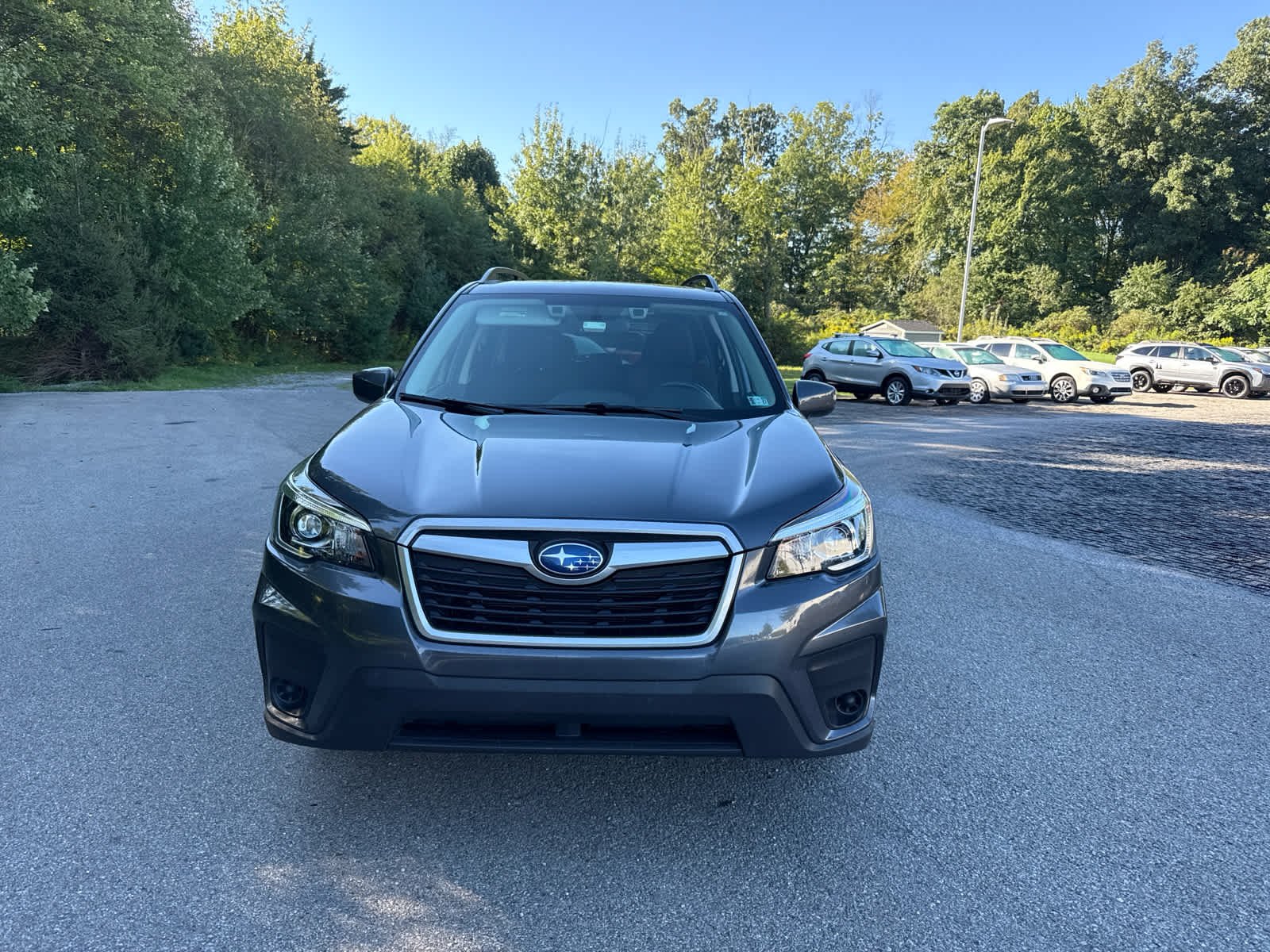 Used 2020 Magnetite Gray Metallic Subaru Premium image 2
