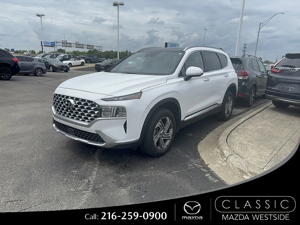Used 2023 Serenity White Pearl Hyundai SEL image 1