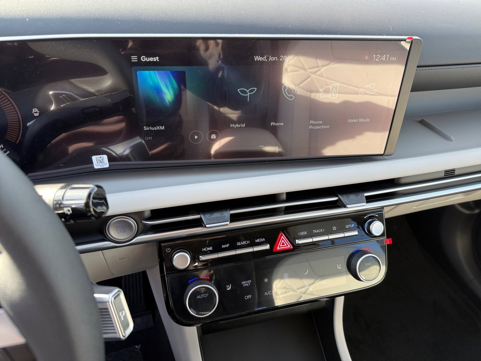 New 2026 Amazon Gray Hyundai SEL AWD image 12