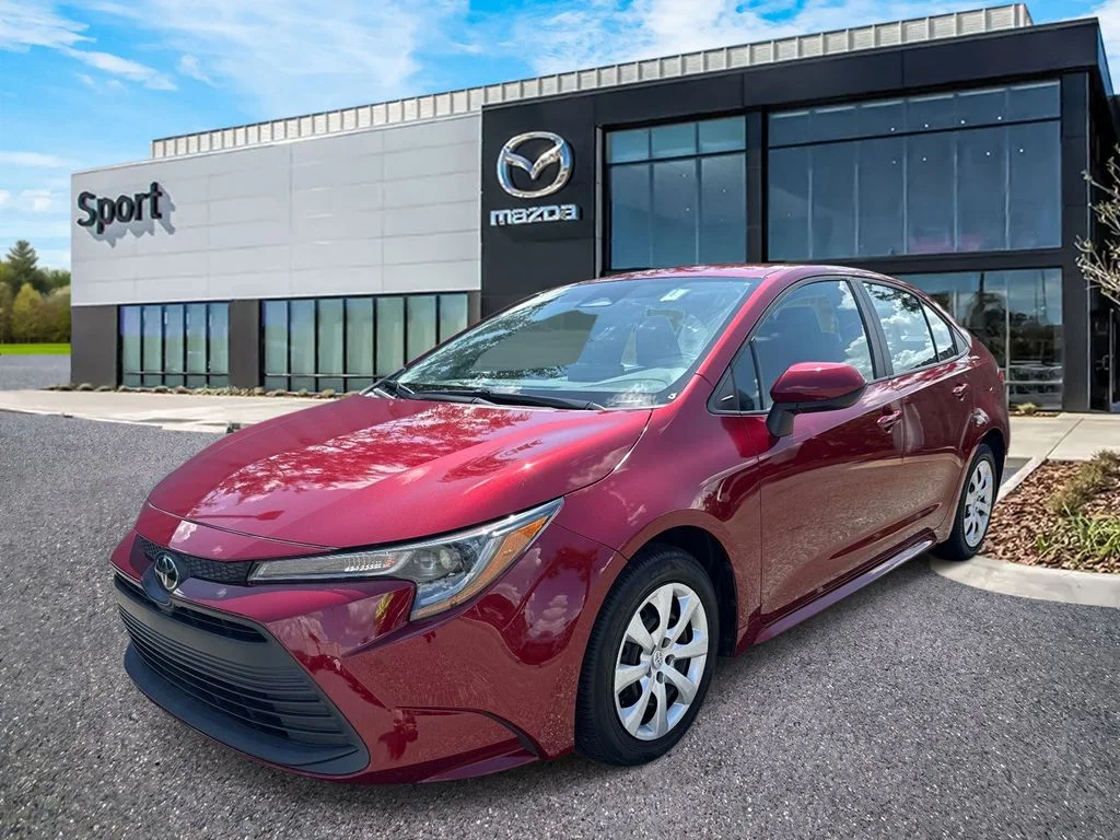 Used 2024 Red Toyota LE image 7