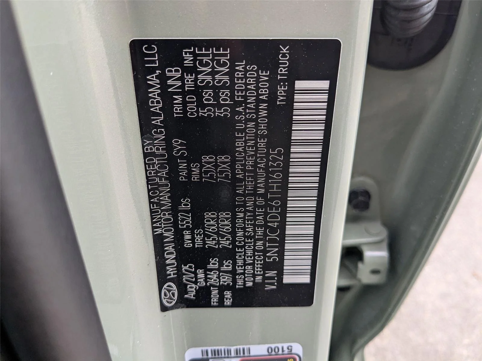 Used 2026 Sage Gray Hyundai SEL Activity image 37