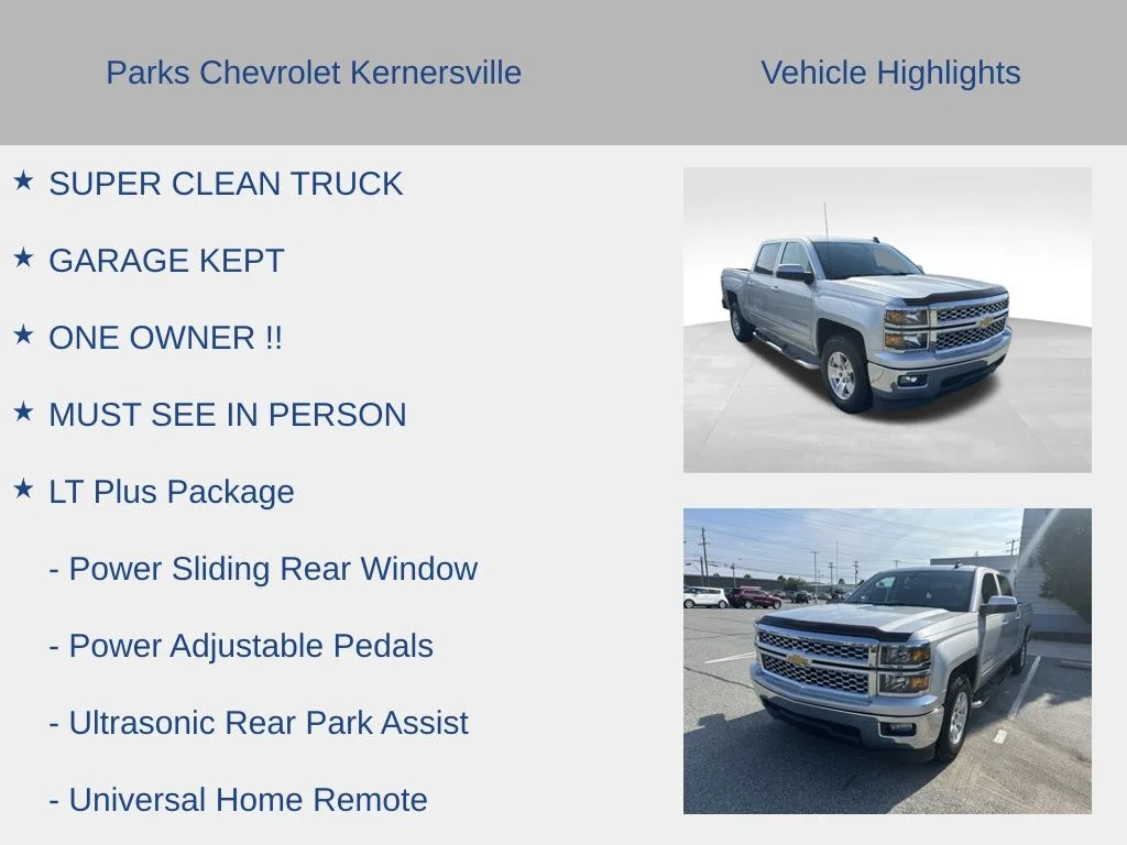 Used 2015 Silver Chevrolet LT image 6