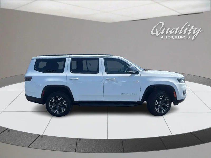Used 2024 Bright White Clearcoat Jeep Series III image 3