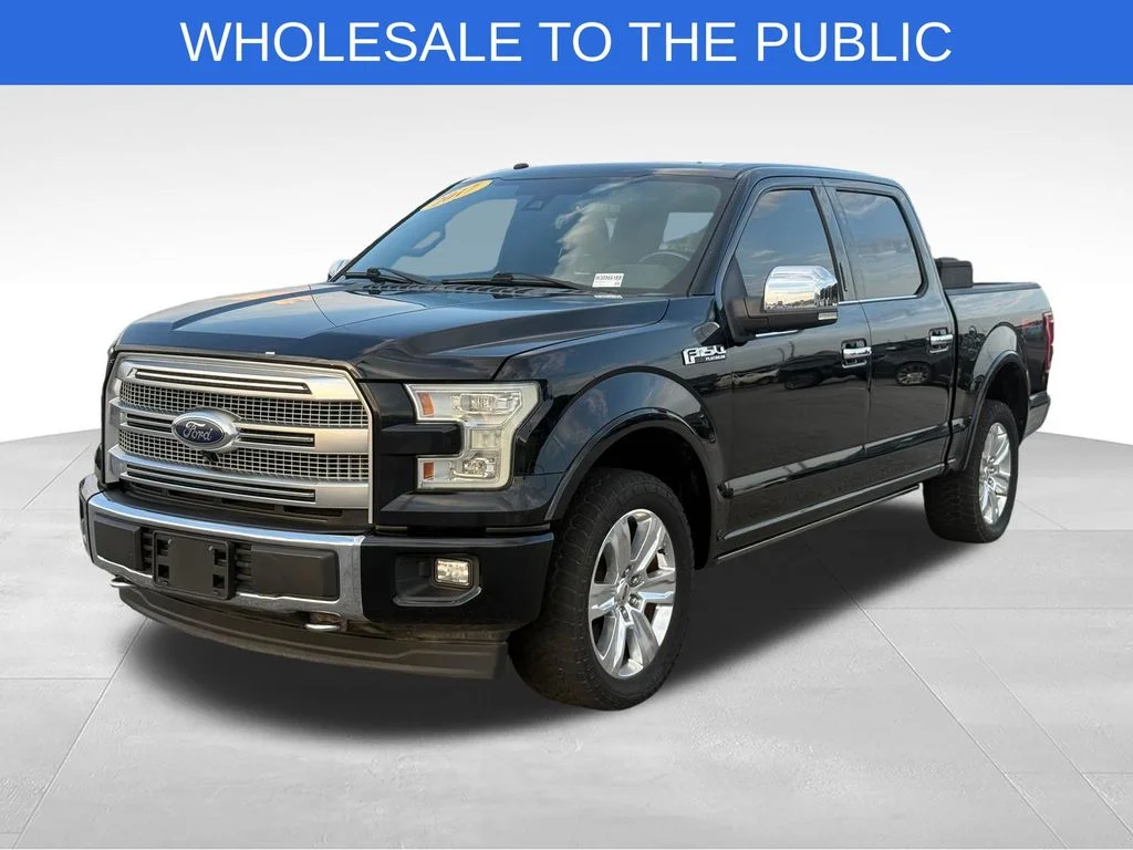 Used 2017 Black Ford Platinum image 1