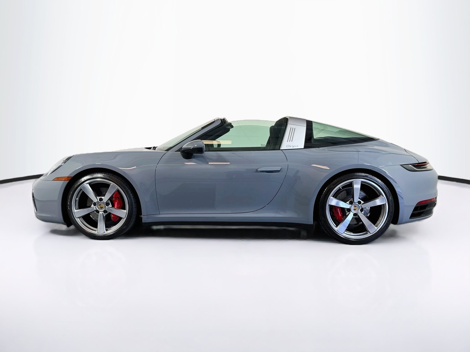 Used 2024 Agate Grey Metallic Porsche 4S image 2