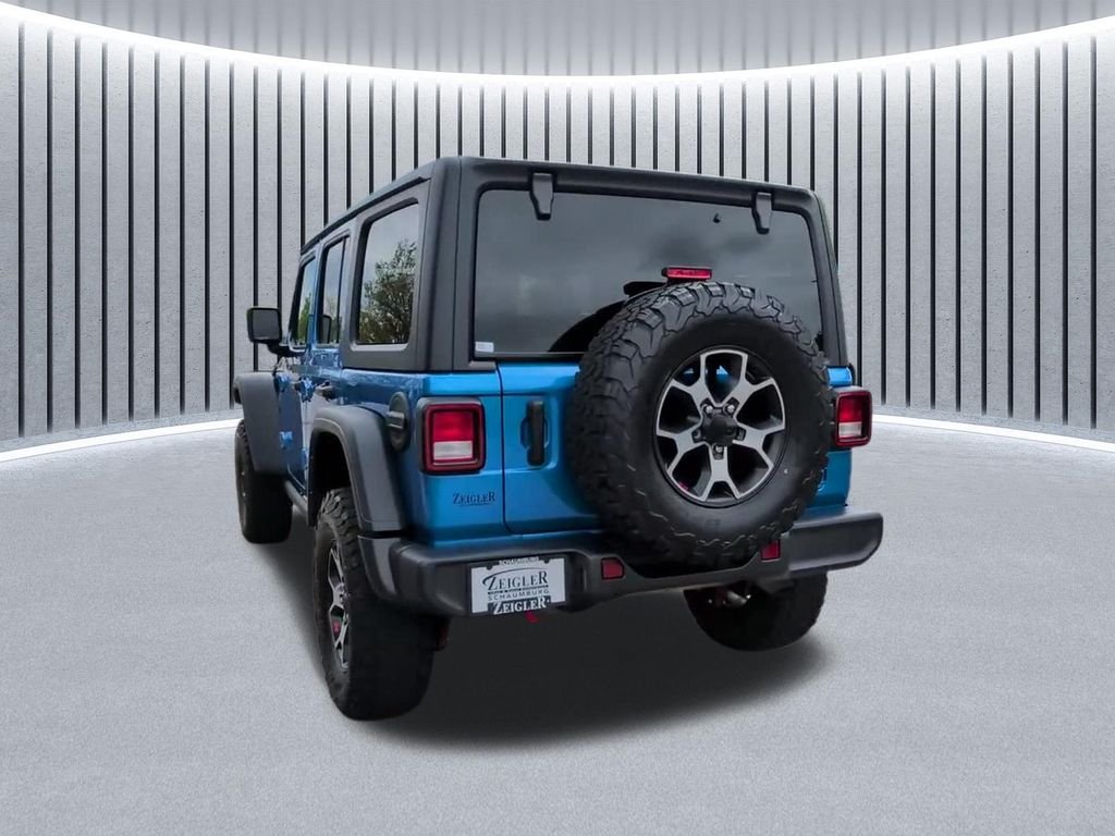 Used 2023 Blue Jeep Rubicon image 12