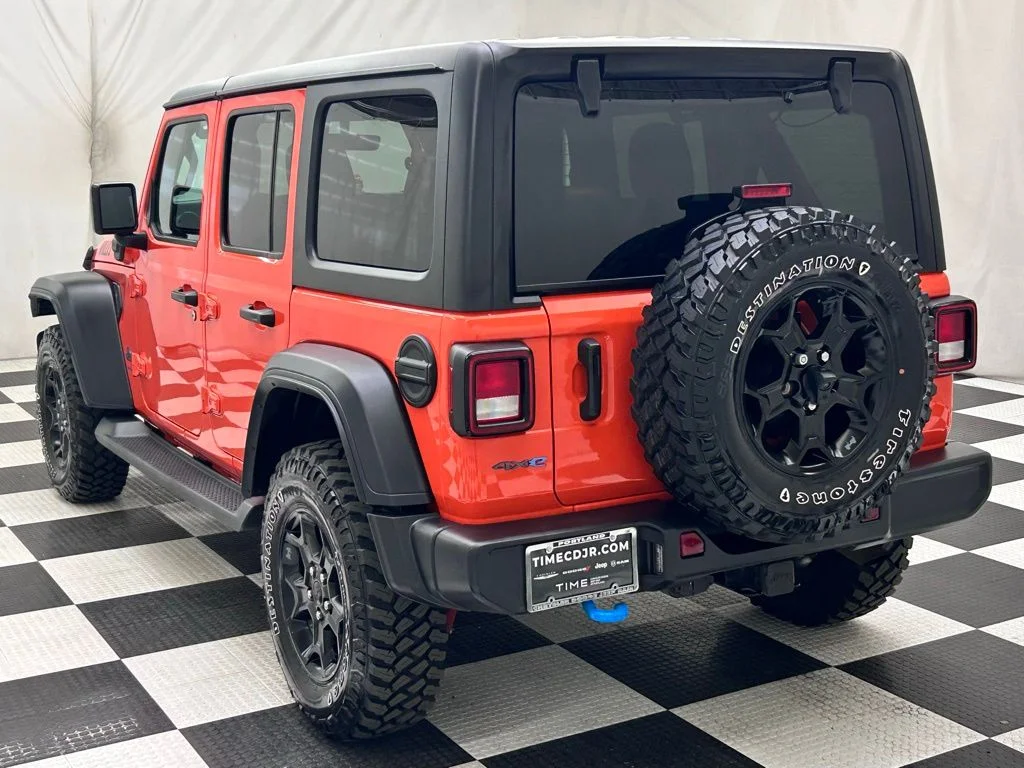 Used 2023 Orange Jeep Willys 4xe image 5