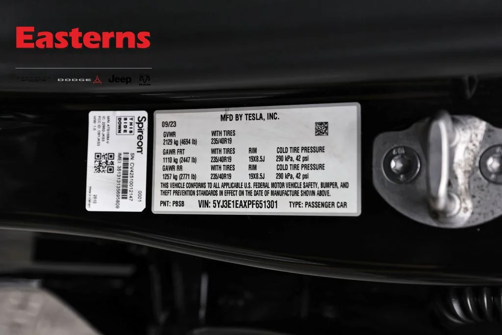 Used 2023 Black Tesla Base image 29