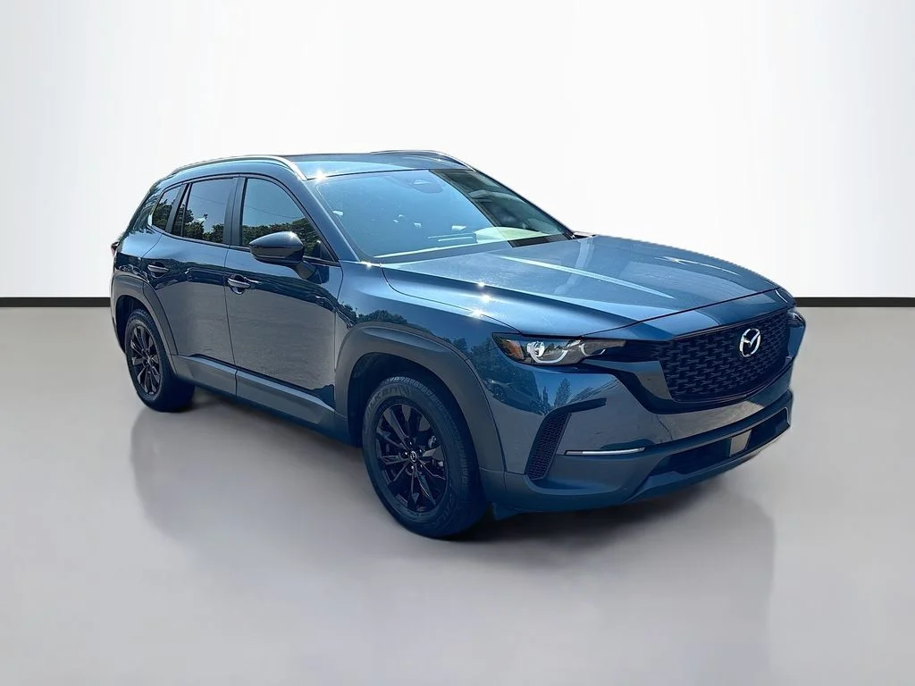 Certified Used 2025 Blue Metallic Mazda 2.5 S Preferred Package image 1