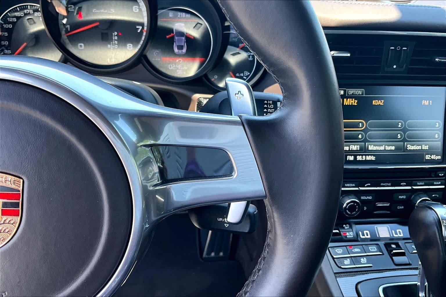 Used 2014 Dark Blue Metallic Porsche Turbo S image 20