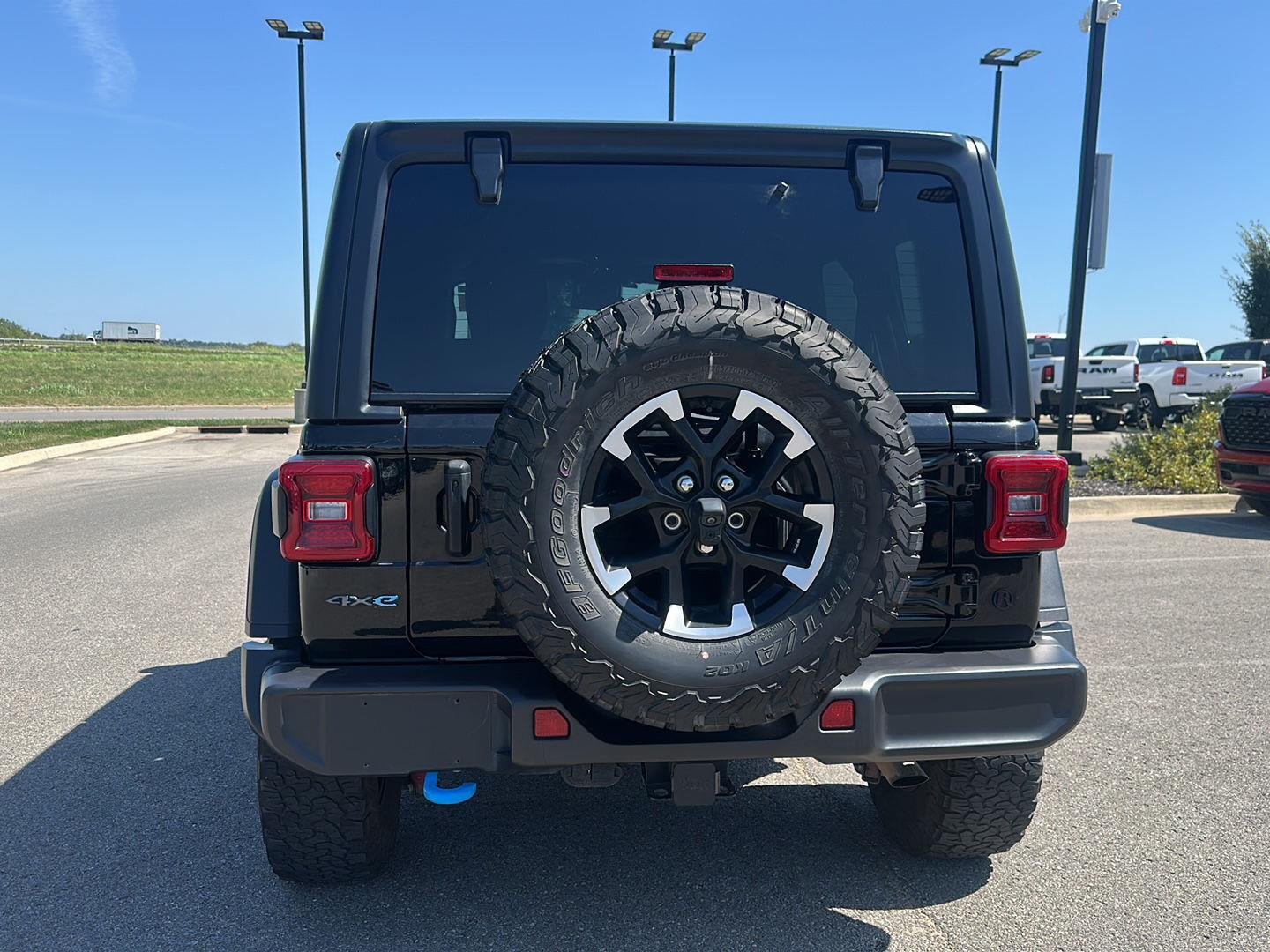 Used 2024 Black Clearcoat Jeep Rubicon image 3