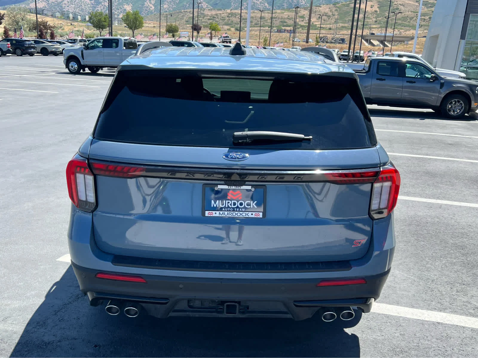 Certified Used 2025 Vapor Blue Metallic Ford ST image 9