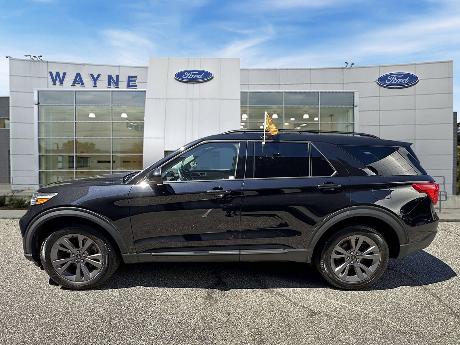 Certified Used 2023 Black Metallic Ford XLT image 7