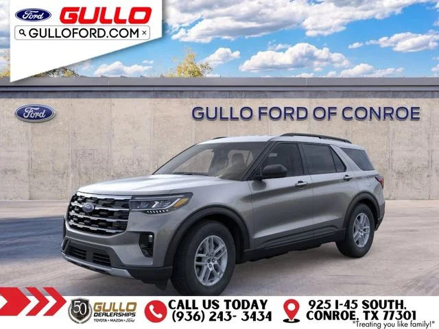 New 2026 Carbonized Gray Metallic Ford Active image 1