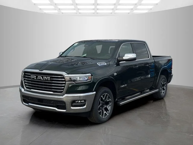 New 2026 Serrano-Green Metallic Exterior Paint RAM LARAMIE image 3