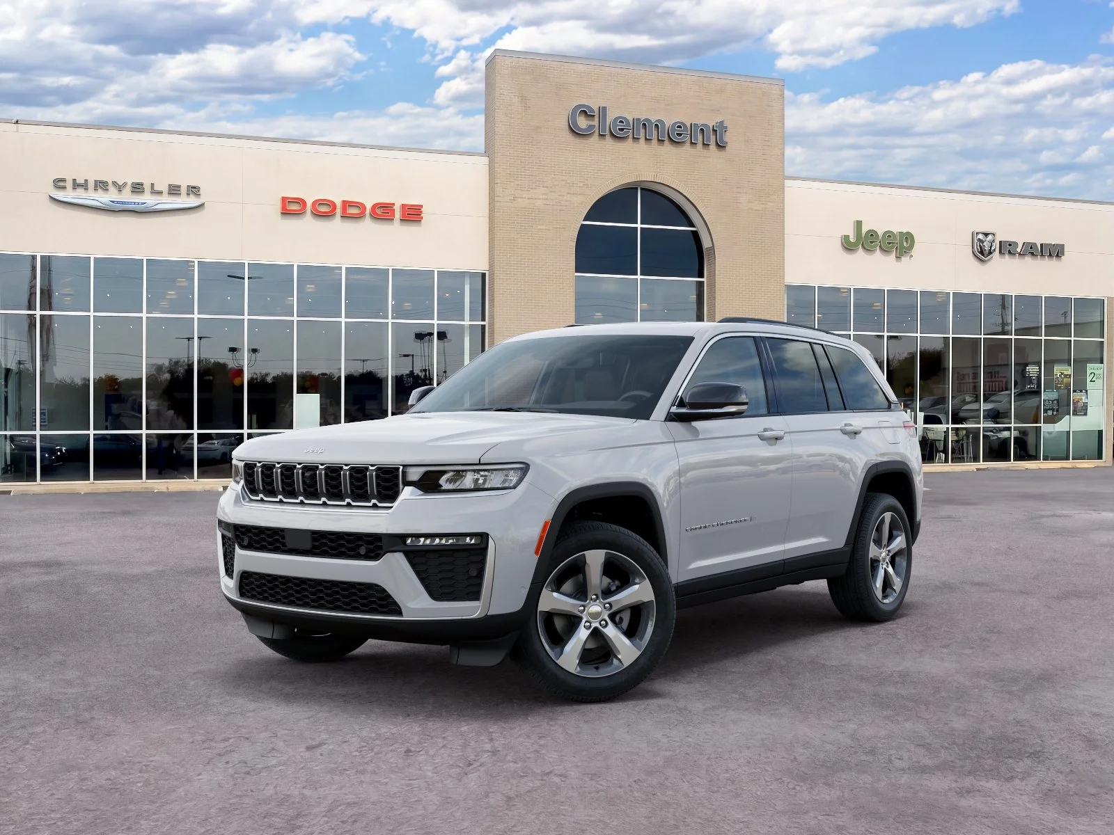 New 2026 Bright White Clear-Coat Exterior Paint Jeep Limited image 30