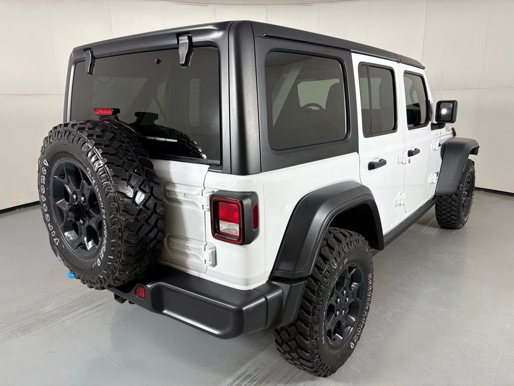 Used 2023 White Jeep Willys 4xe image 8