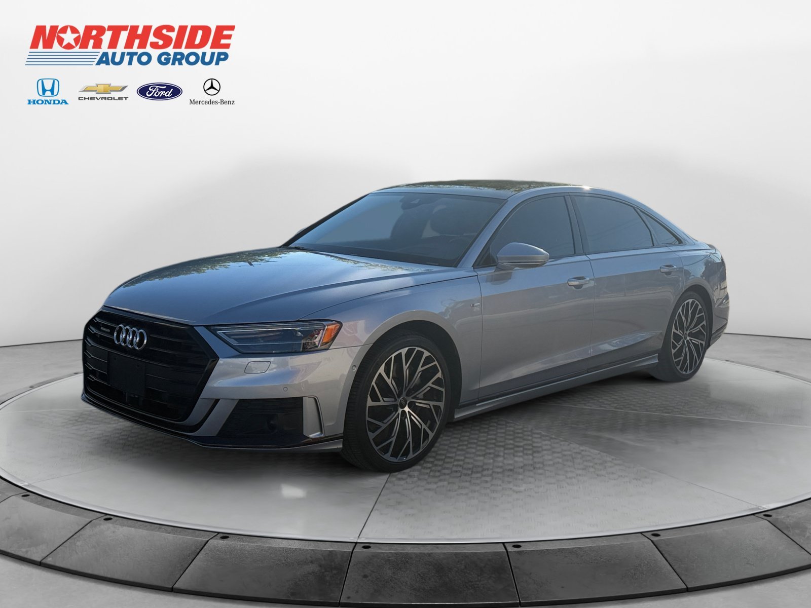 Used 2021 Florett Silver Metallic Audi L 55 image 3