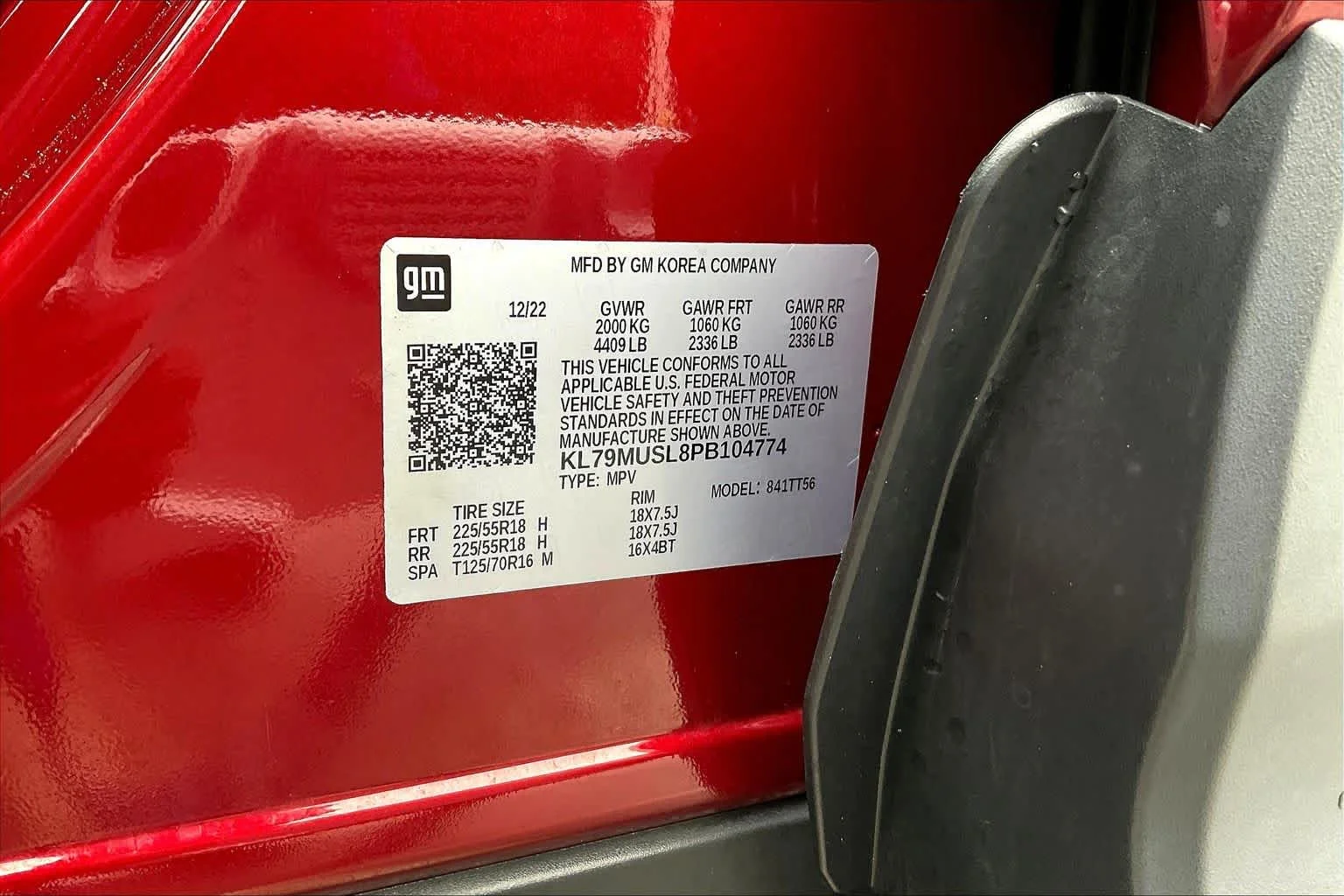 Used 2023 Crimson Metallic Chevrolet RS image 66