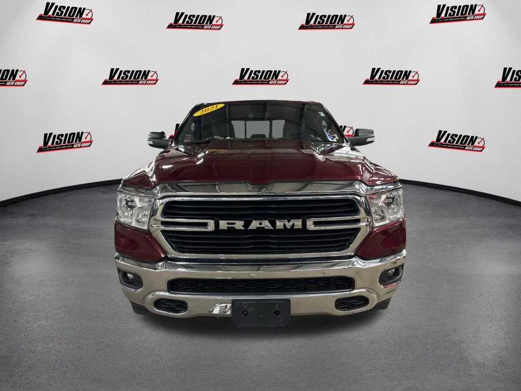 Used 2021 RAM Ram 1500 Pickup Big Horn/Lone Star with VIN 1C6SRFBT4MN784904 for sale in Canandaigua, NY