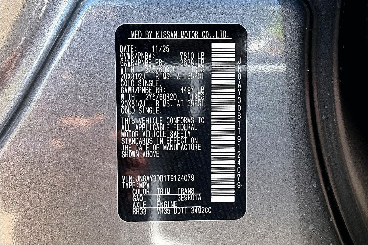 New 2026 Gun Metallic / Super Black Two-tone Nissan PRO-4X image 16