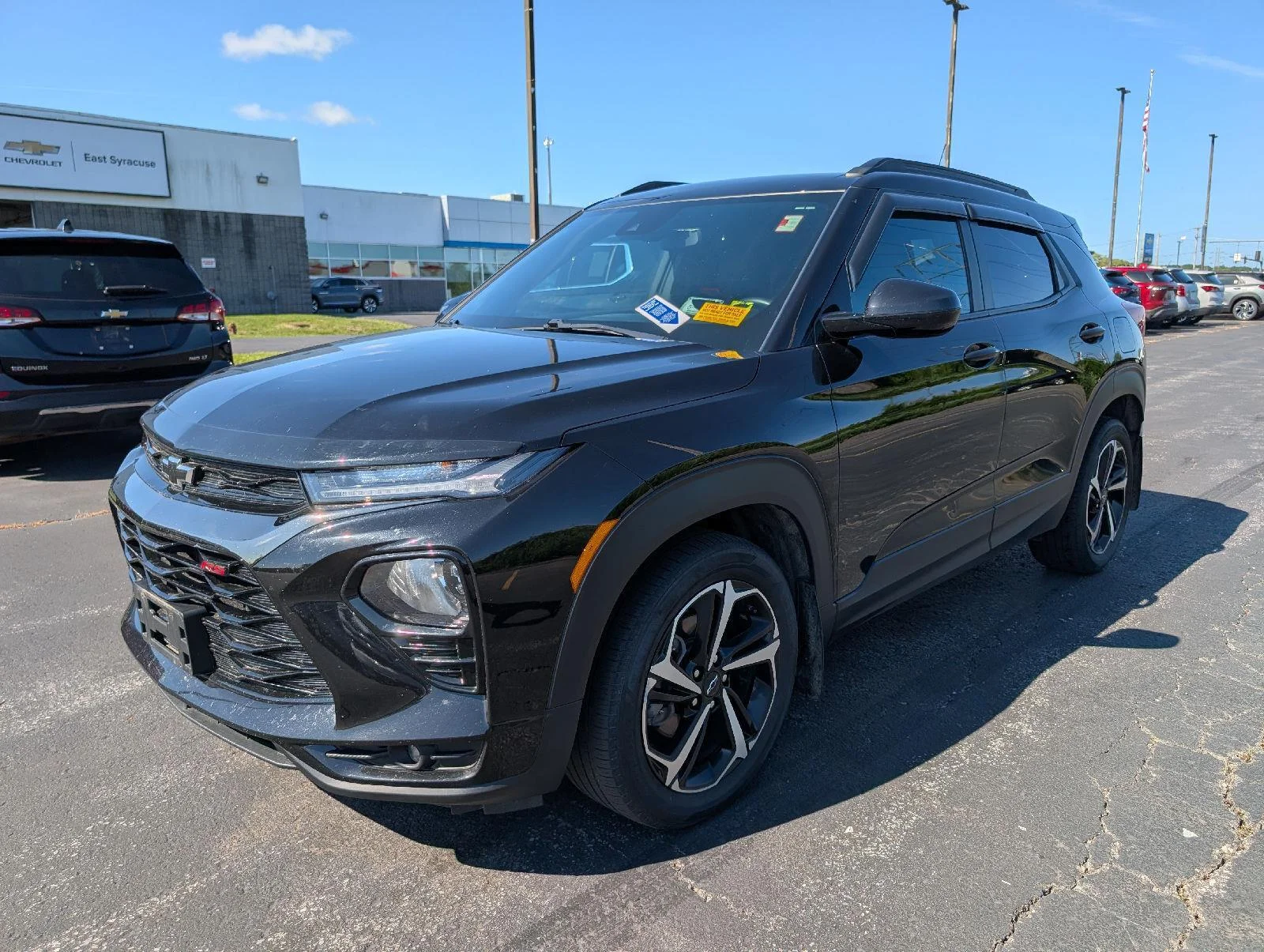Used 2022 Mosaic Black Metallic Chevrolet RS image 4