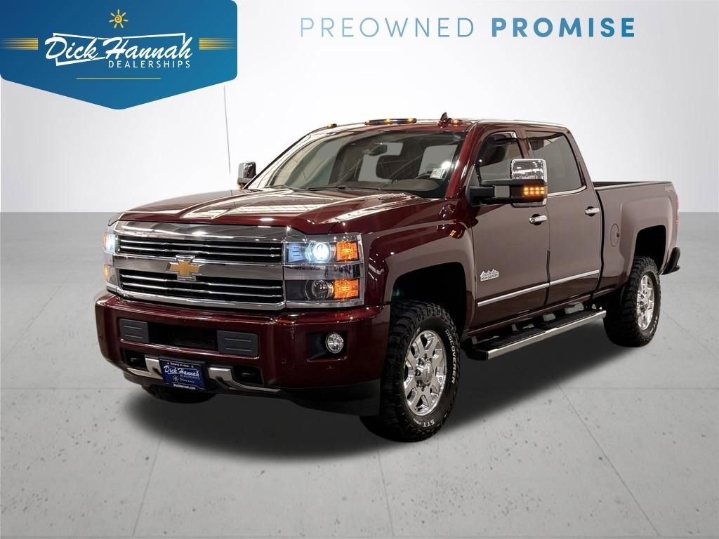 Used 2016 BUTTE RED METALLIC Chevrolet High Country image 1