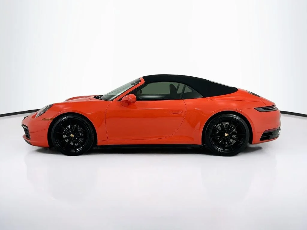 Used 2021 Lava Orange Porsche Carrera image 16