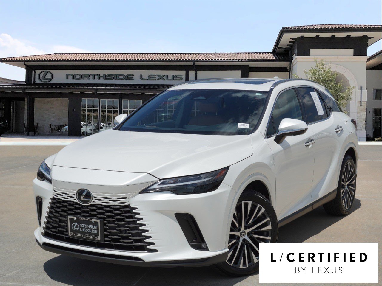 Certified Used 2025 EMINENT WHITE PEARL Lexus RX 350 Premium Plus image 1