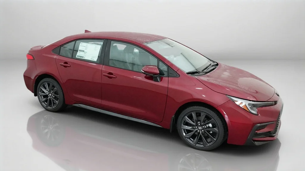 New 2027 Ruby Flare Pearl Toyota SE image 6