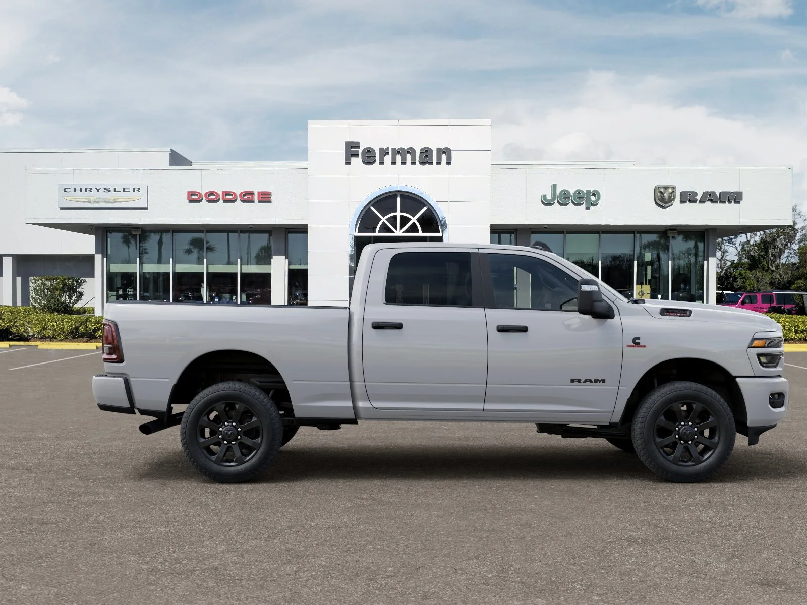 New 2026 Bright White Clear-Coat Exterior Paint RAM Big Horn image 49