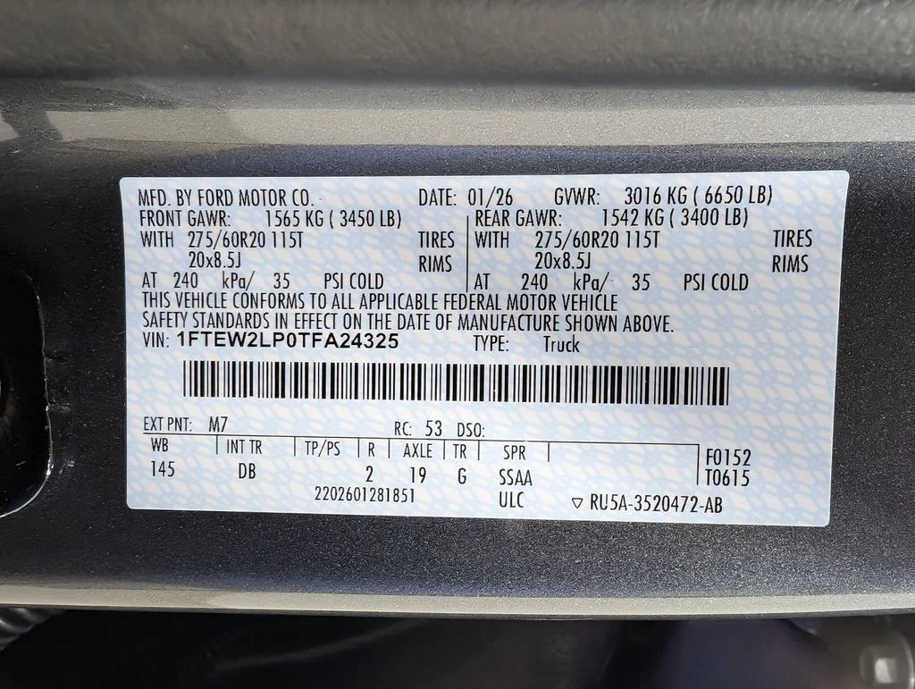 New 2026 Carbonized Gray Metallic Ford STX® image 10