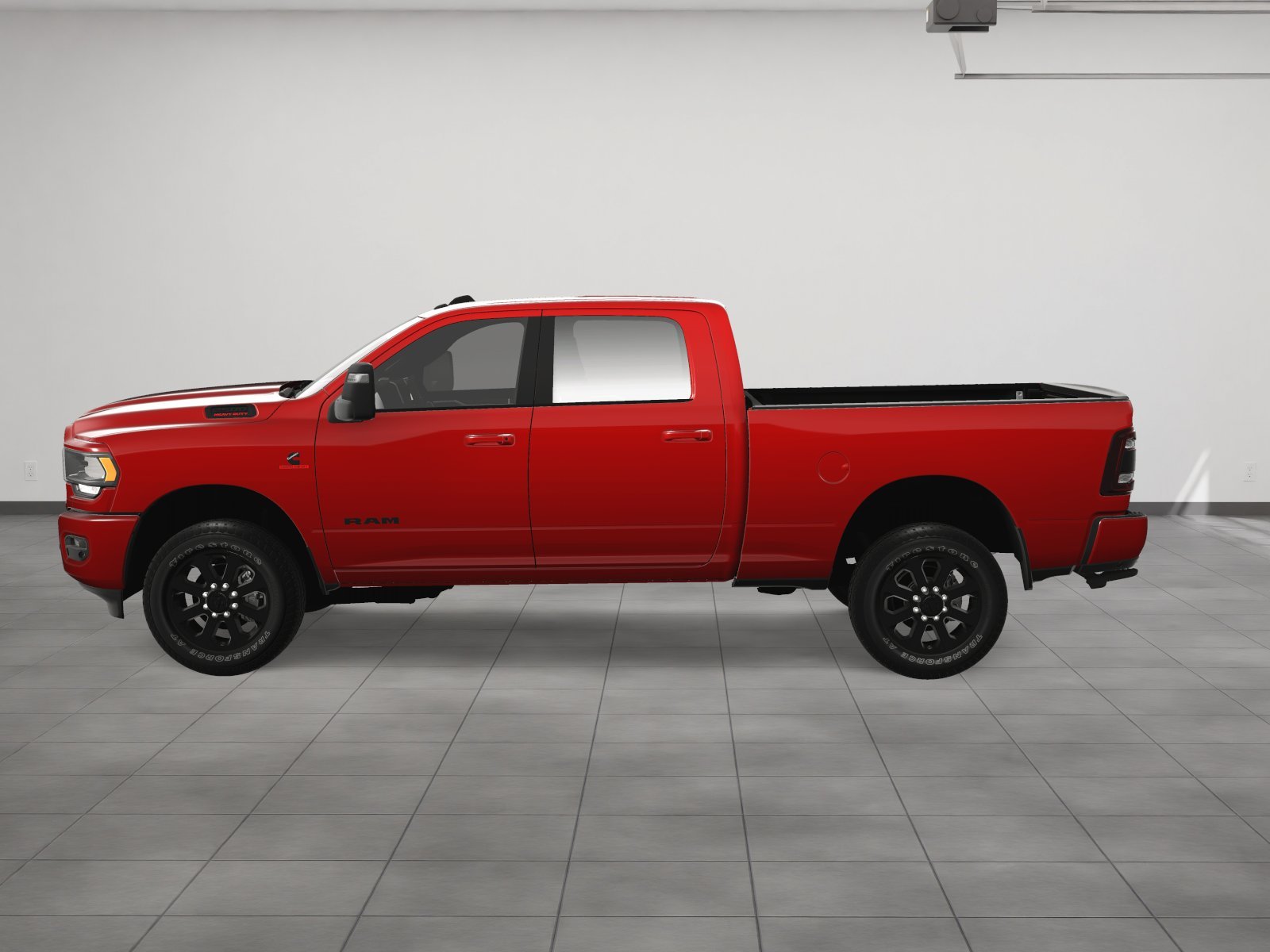 New 2024 Flame Red Clear-Coat Exterior Paint RAM Big Horn image 31