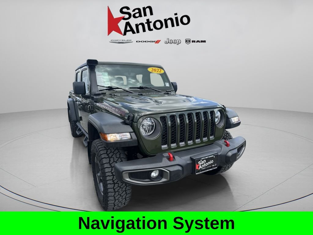 Used 2022 Green Jeep Rubicon image 2