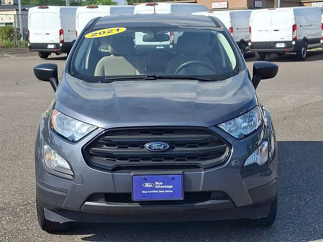 Certified 2021 Ford EcoSport S with VIN MAJ3S2FE9MC406486 for sale in Cherry Hill, NJ