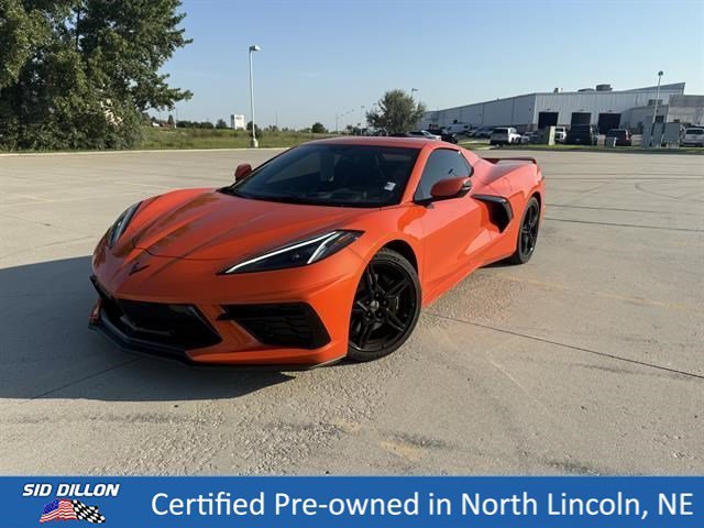Used 2021 Sebring Orange Tintcoat Chevrolet Stingray image 1