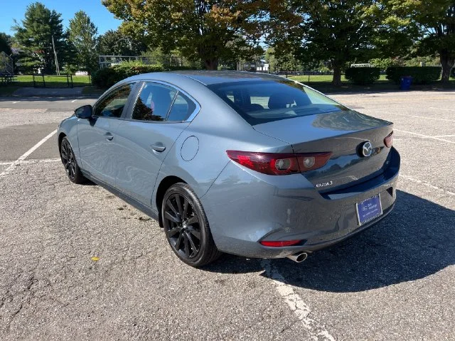 Used 2022 Polymetal Gray Metallic Mazda Carbon Edition image 7