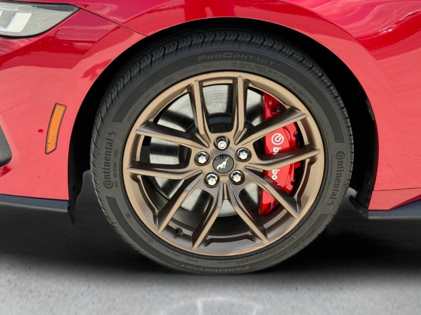 Used 2024 Rapid Red Metallic Tinted Clearcoat Ford GT Premium image 10