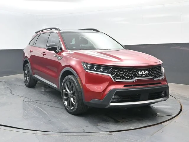 Used 2023 Passion Red Tintcoat Kia X-Line SX Prestige image 2