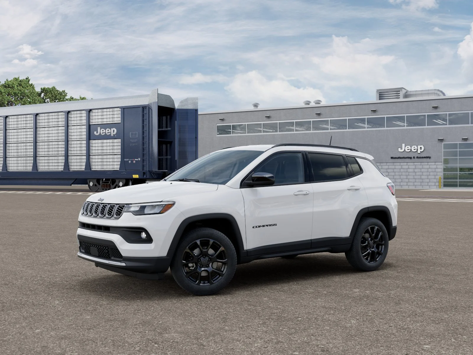 New 2026 Bright White Clearcoat Jeep Latitude image 2