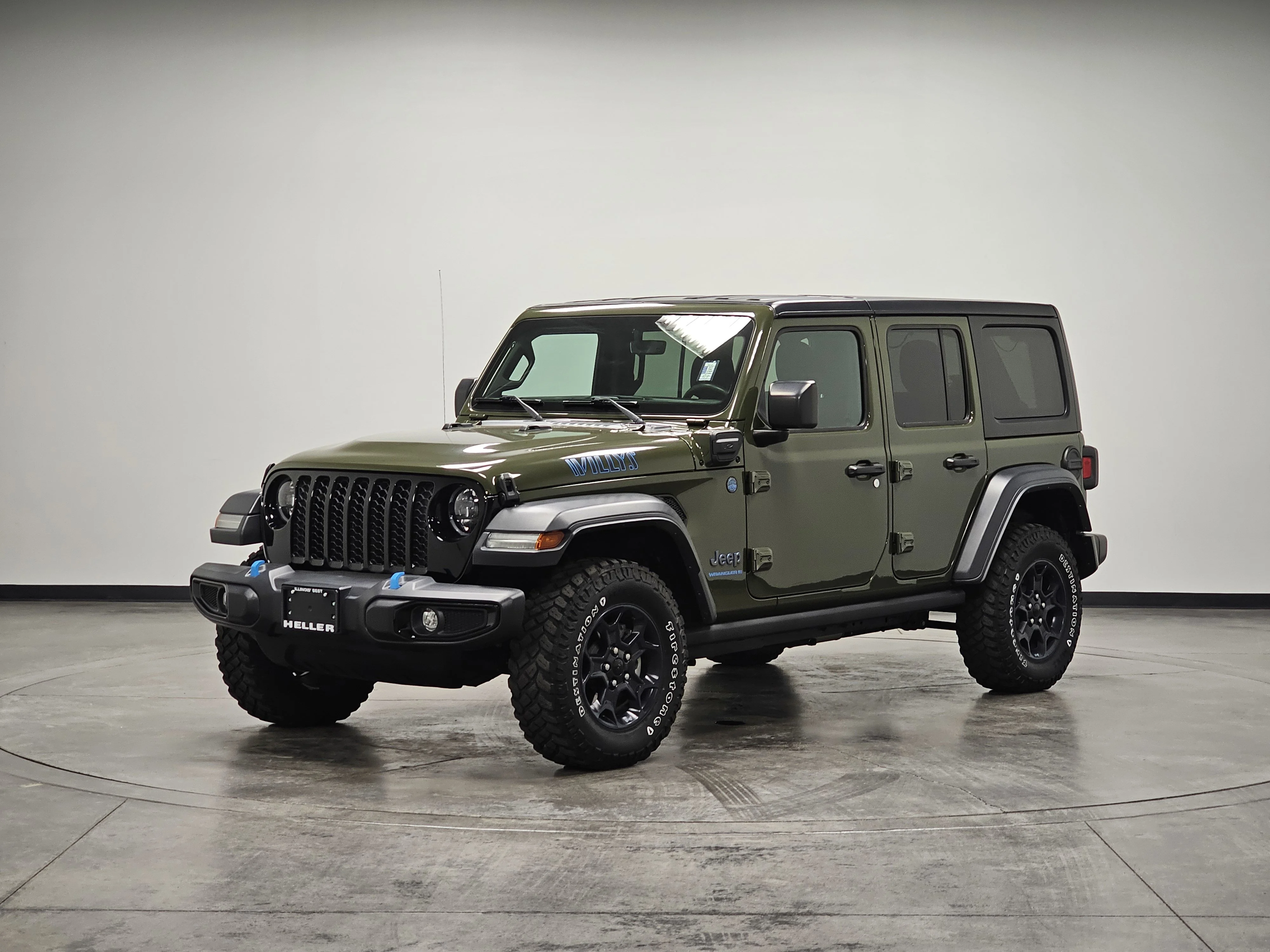 Used 2023 Sarge Green Clearcoat Jeep Willys image 4