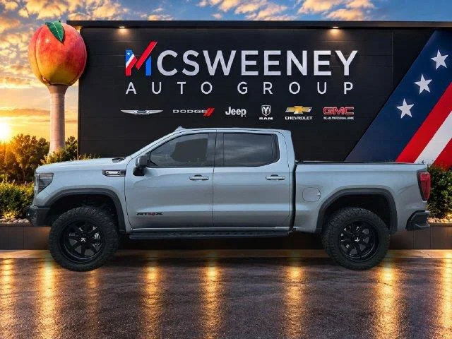 Used 2024 Sterling Metallic GMC AT4X image 2