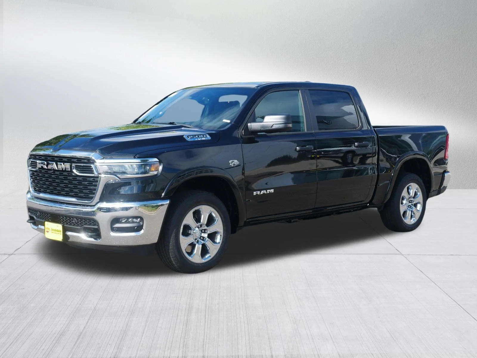 New 2026 Diamond Black Crystal Pearlcoat RAM Big Horn image 3
