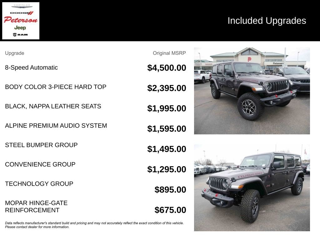 New 2026 Granite Crystal Metallic Clearcoat Jeep Rubicon image 13