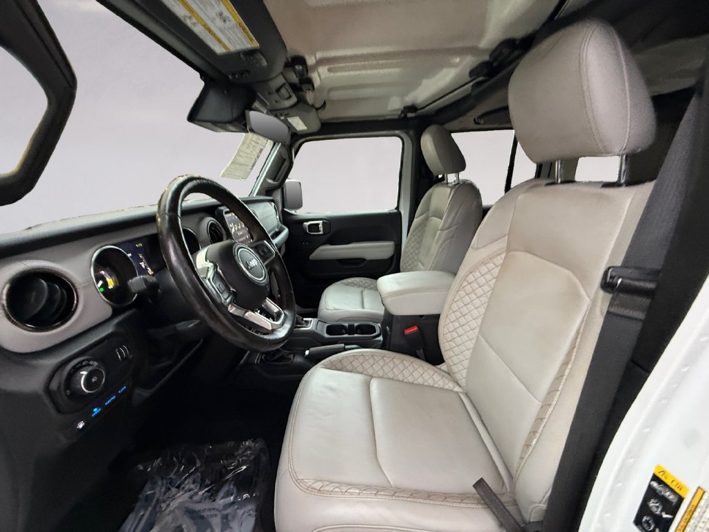 Used 2023 White Jeep Sahara 4xe image 10