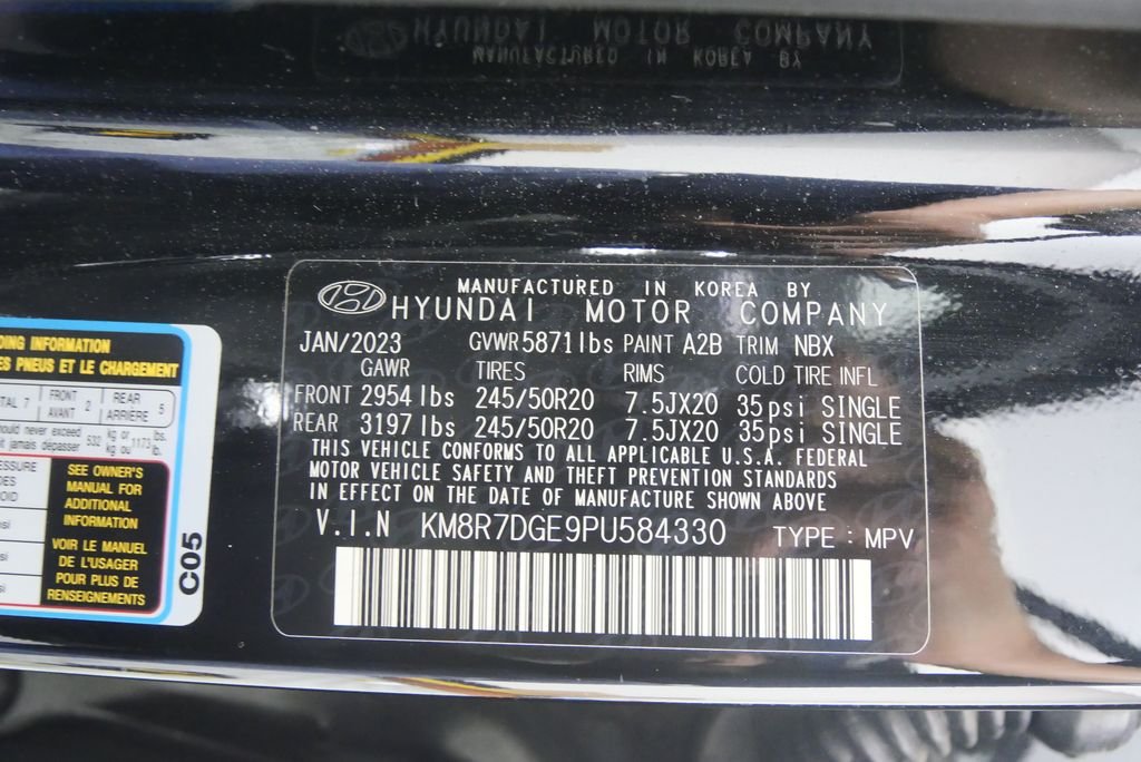 Used 2023 Abyss Black Hyundai Calligraphy image 17